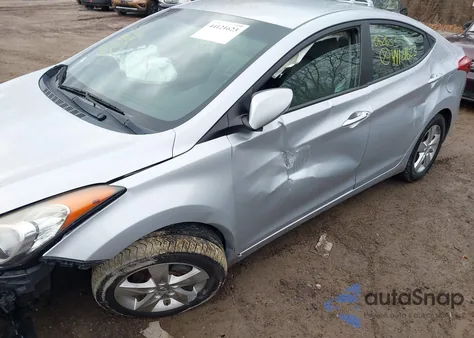 2012 Hyundai Elantra Gls from USA, damaged, VIN 5NPDH4AE2CH062633